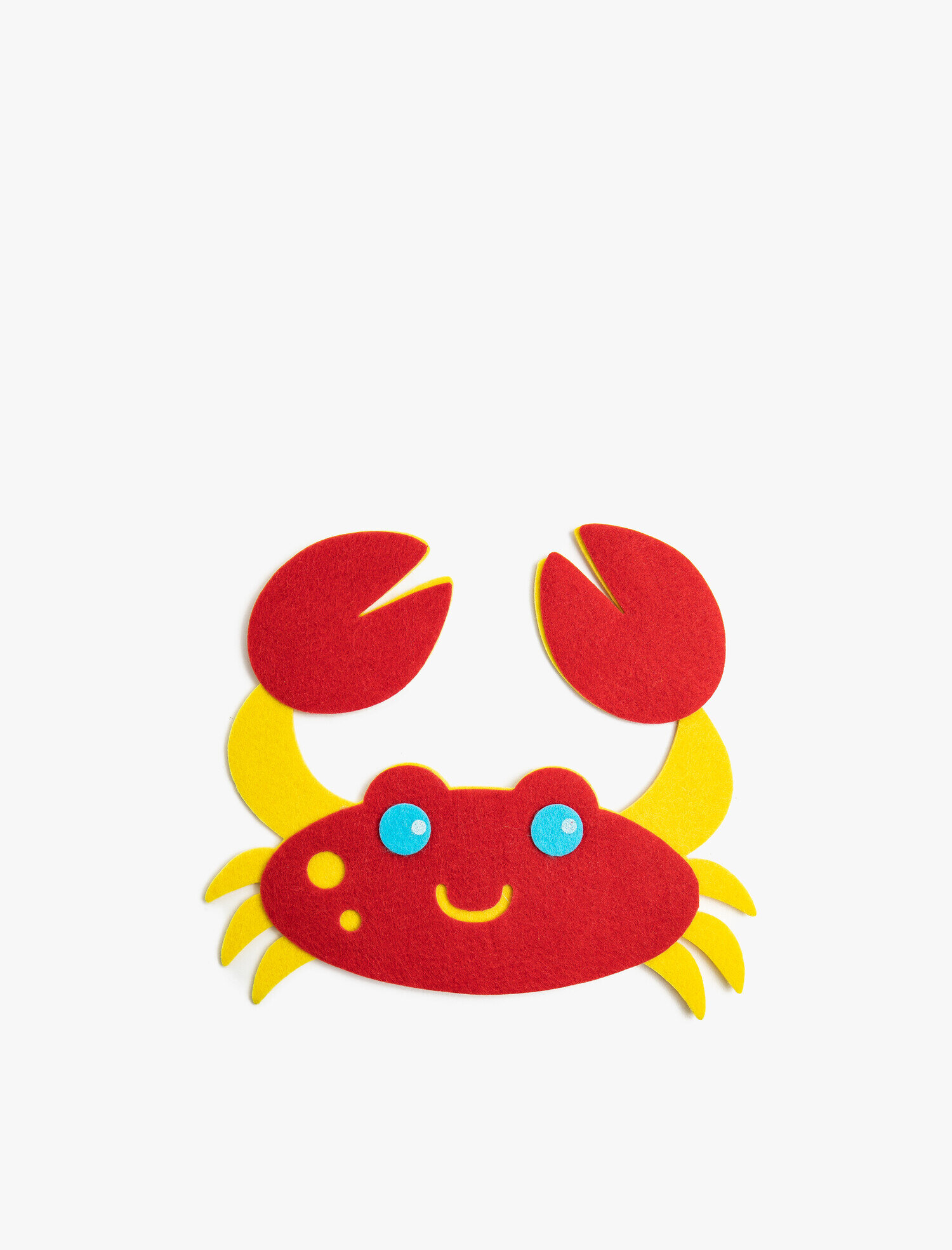  Kadın Yengeç Figürlü Keçe Duvar Süsü