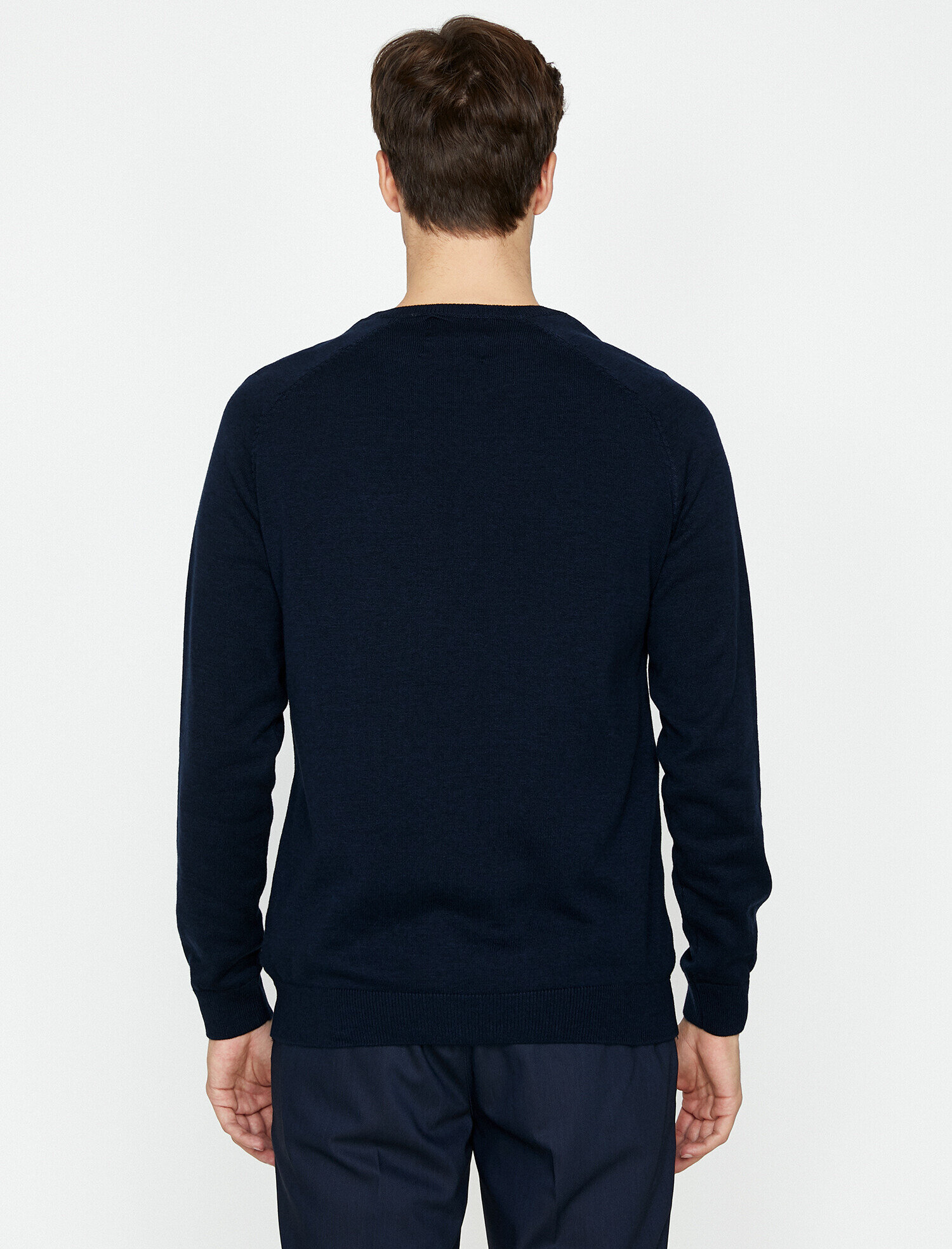   Bisiklet Yaka Triko Kazak