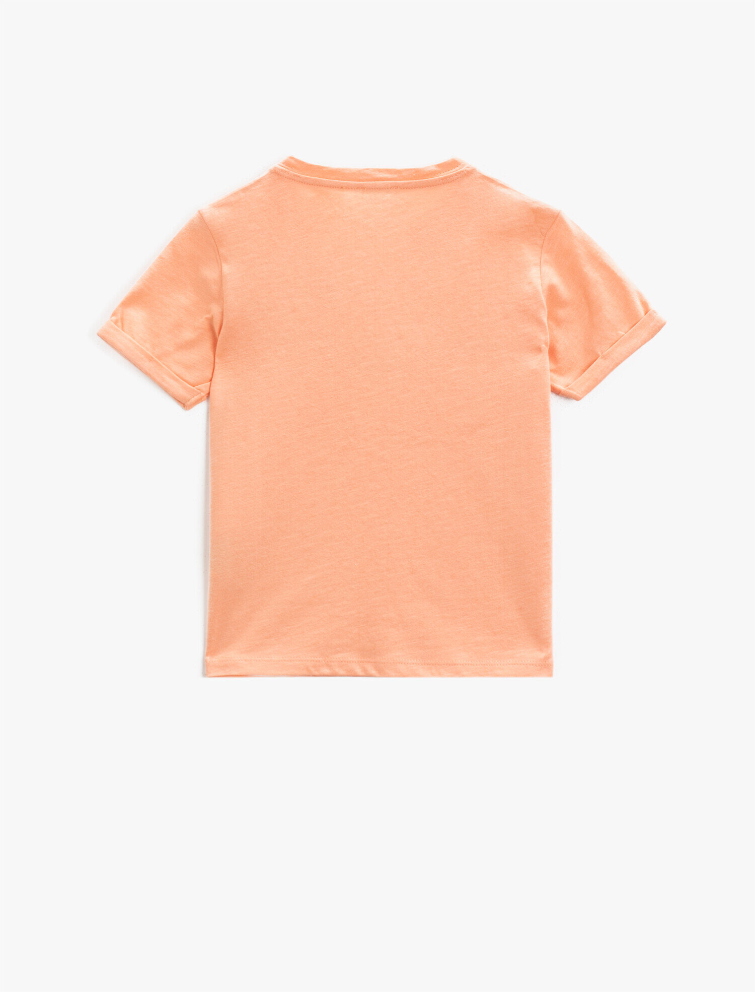  Erkek Çocuk Baskılı Tişört Kısa Kollu Bisiklet Yaka Pamuklu Cepli