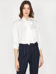 Bağlama Detaylı Gömlek