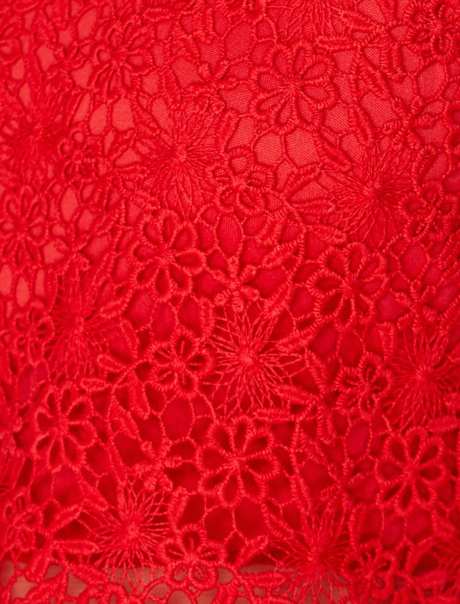   Dantel Detaylı Abiye Elbise