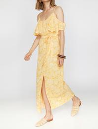 Düğme Detaylı Elbise