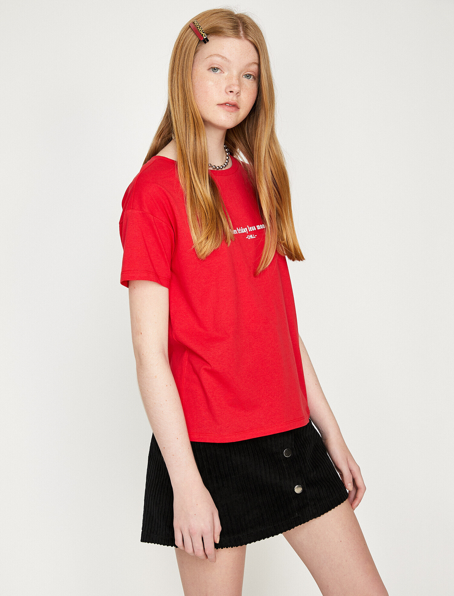   Yazılı Baskılı Tişört