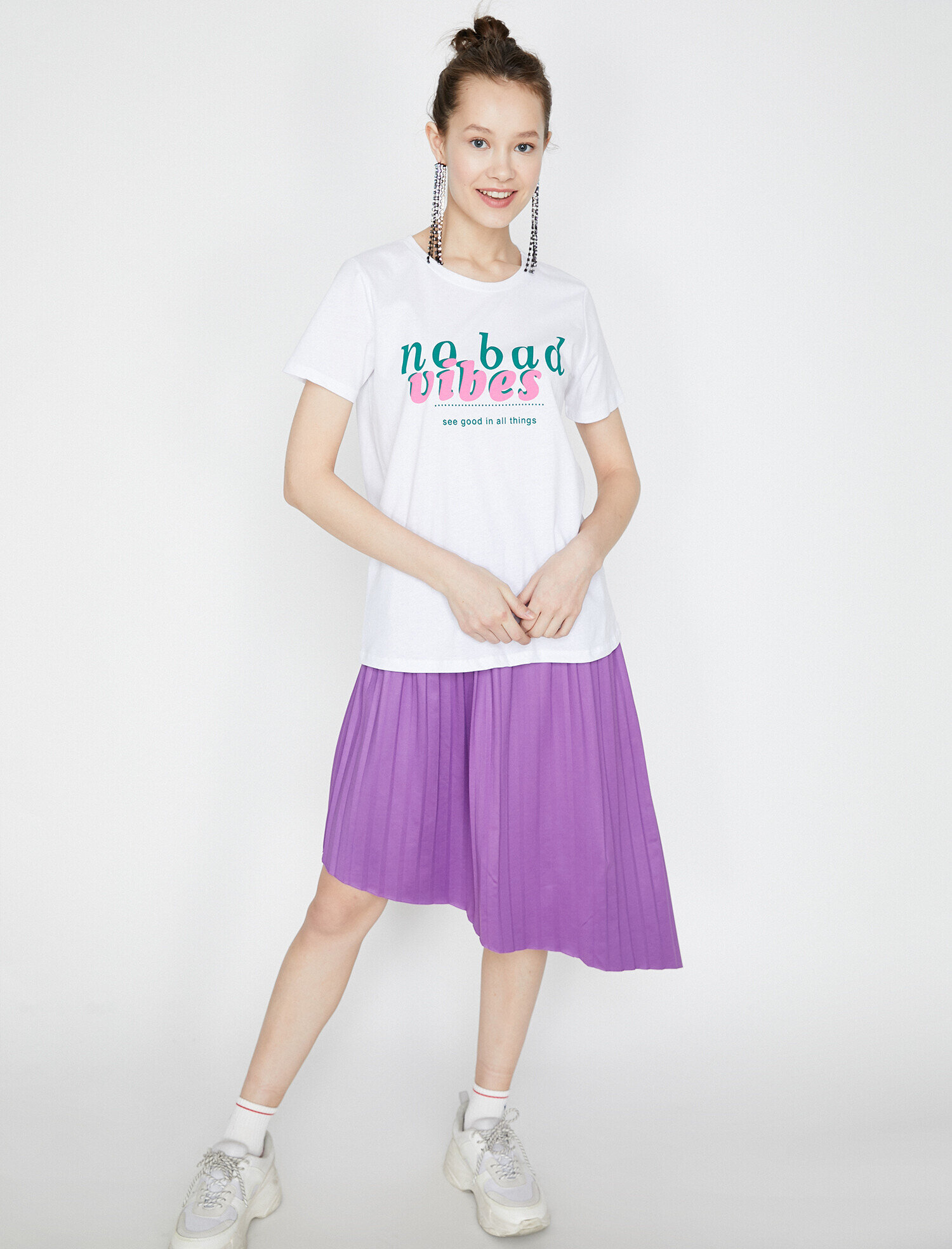   Yazılı Baskılı Tişört