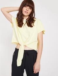 Bağlama Detaylı Tişört