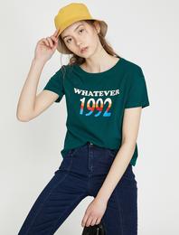 Yazılı Baskılı Tişört