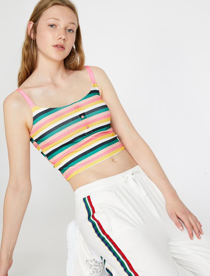  Askılı Crop Top