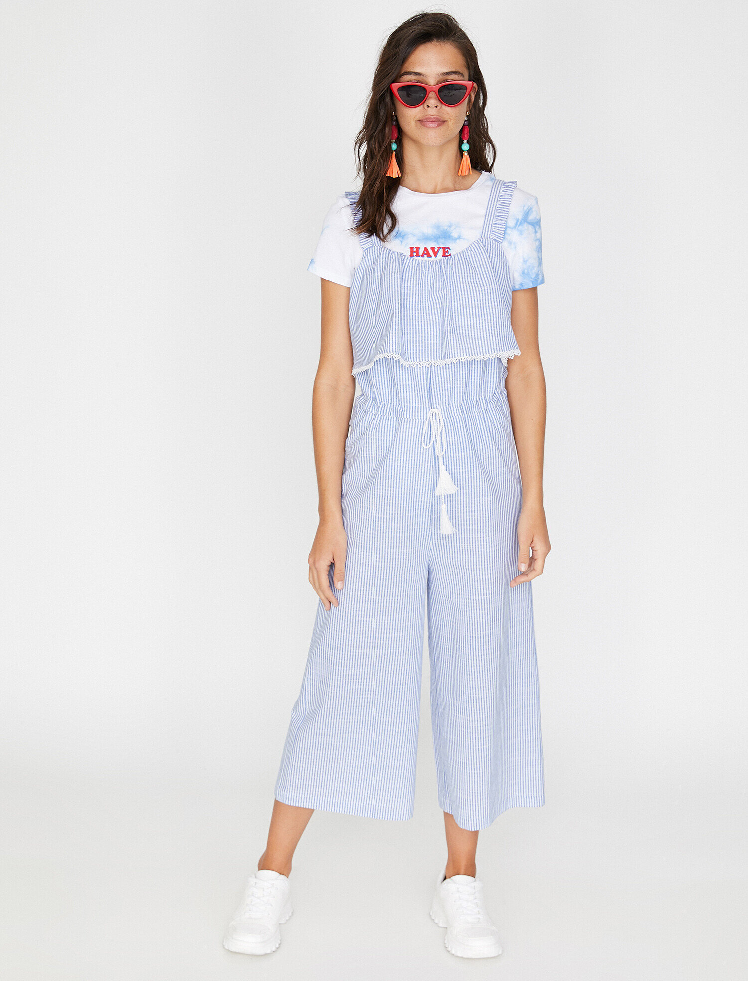 The Natural Look Jumpsuits - Doğal Dokulu Tulum