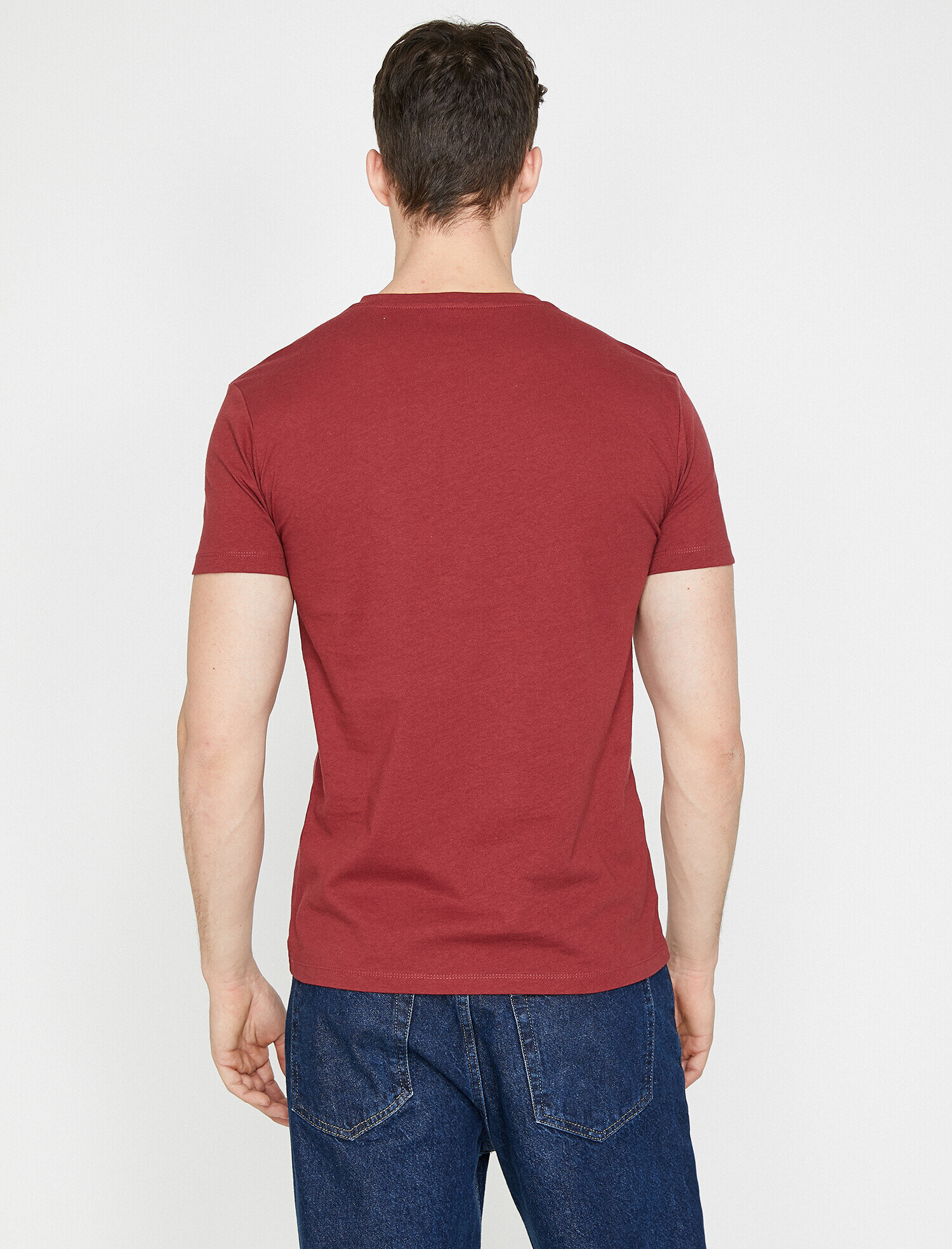   Baskılı Tişört Kısa Kollu