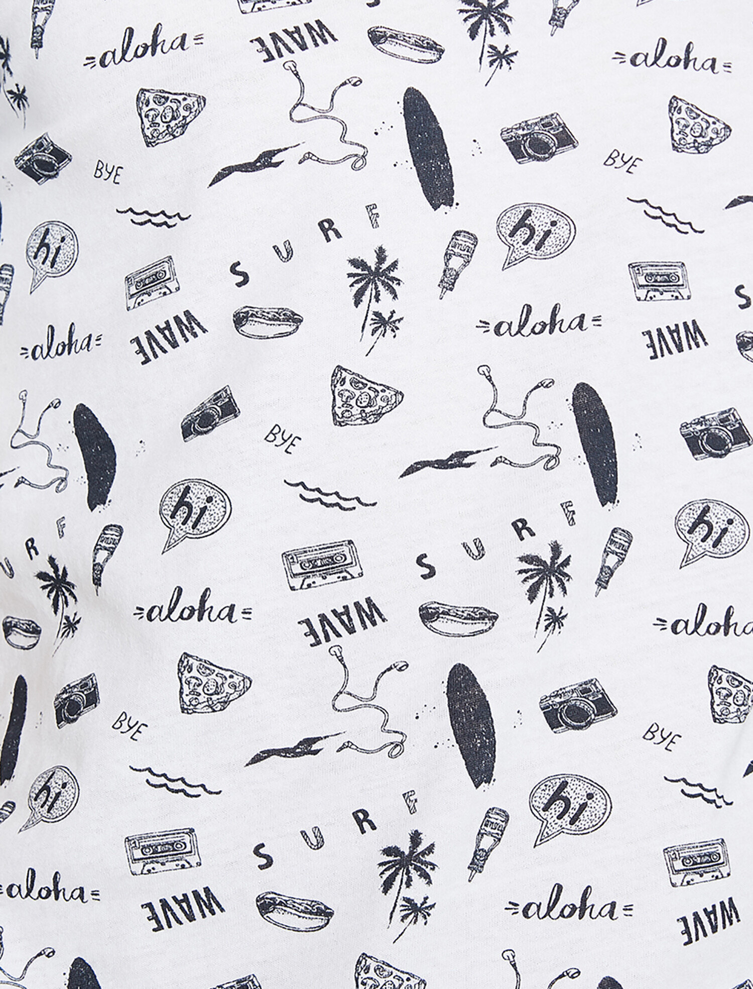   Baskılı Tişört Kısa Kollu