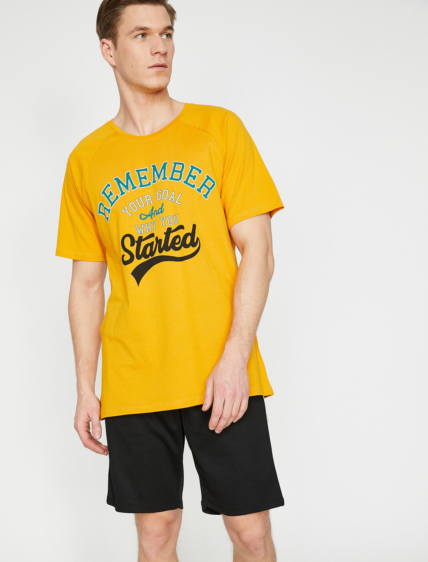 Yazılı Baskılı T-Shirt