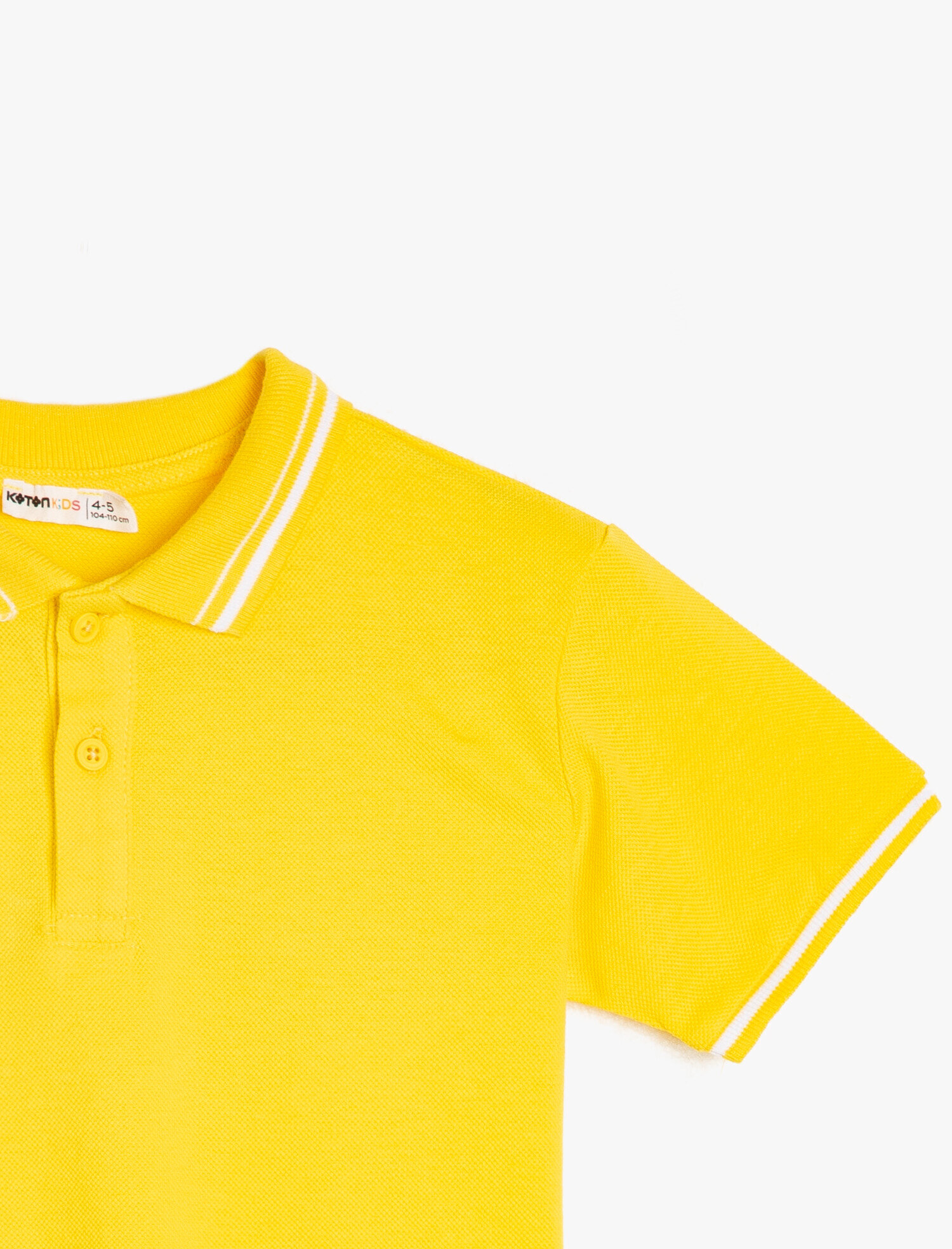  Erkek Çocuk Polo Yaka Tişört Kısa Kollu