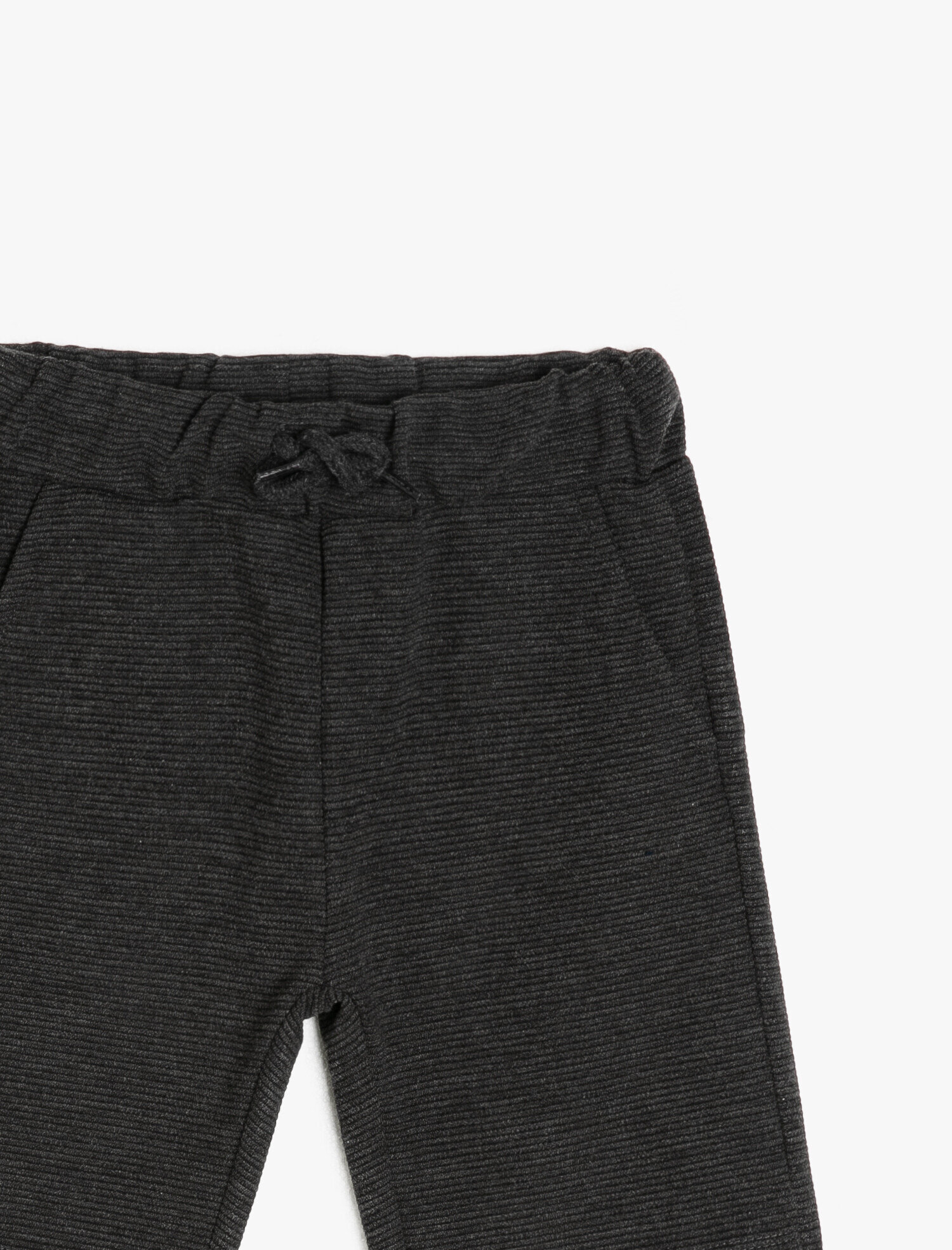  Erkek Çocuk Basic Şort Beli Bağlamalı Cepli