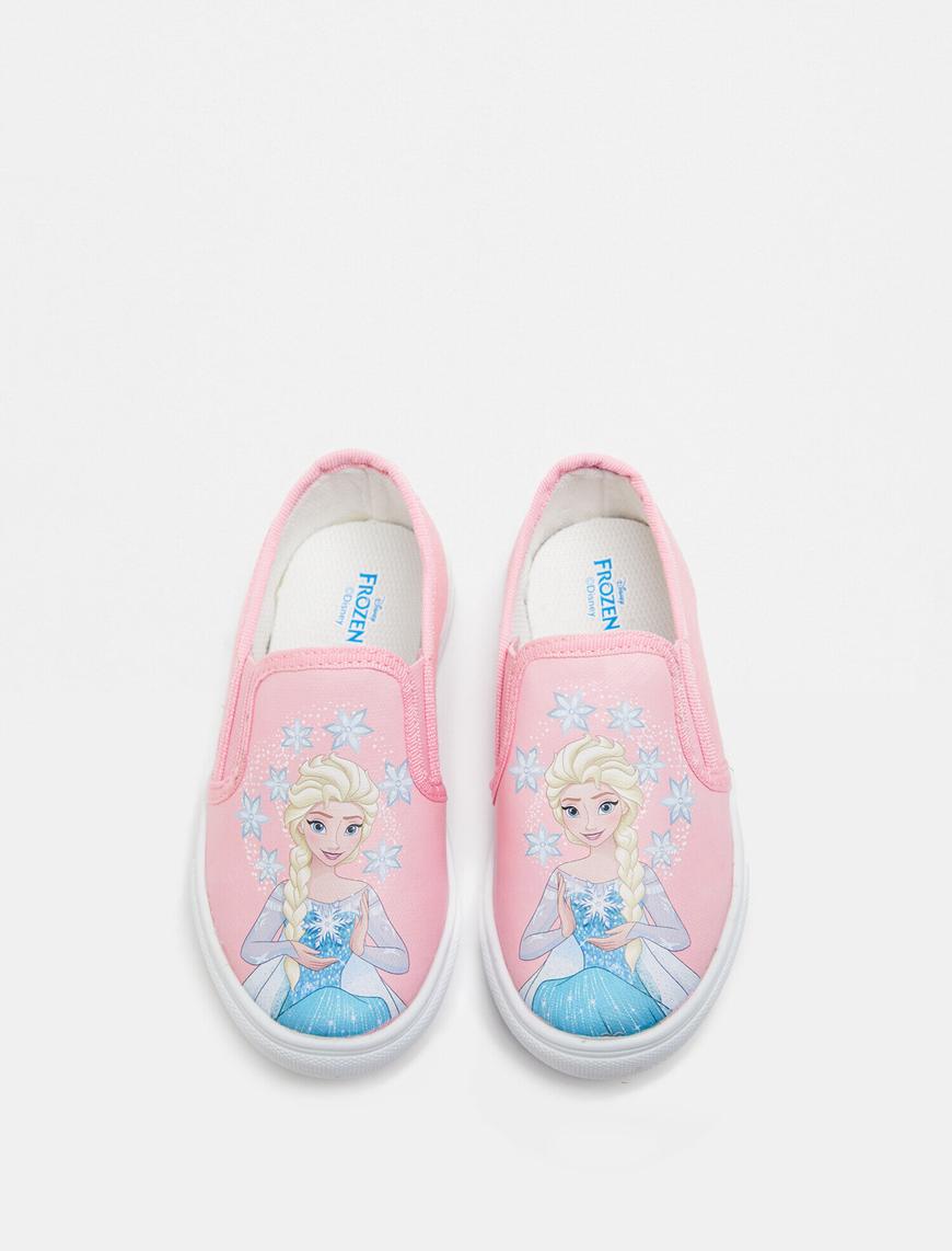  Kız Çocuk Frozen Baskılı Ayakkabı