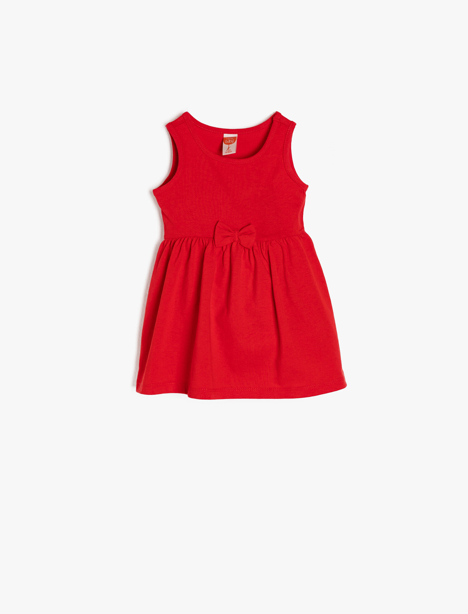  Kız Bebek Fiyonk Detaylı Elbise