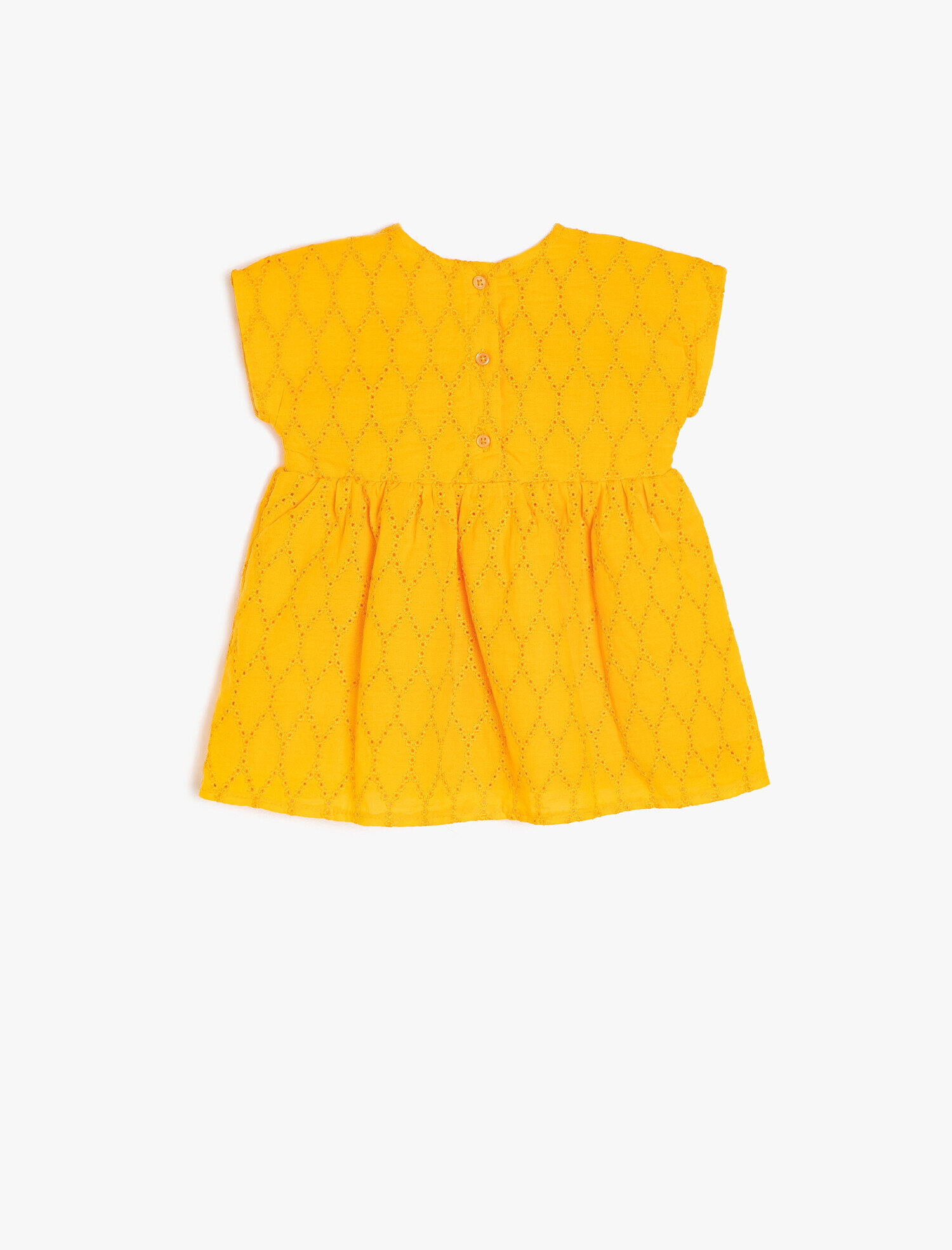 Kız Bebek İşleme Detaylı Elbise