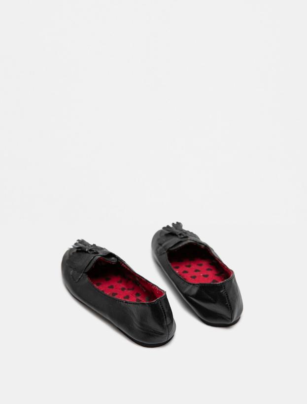  Kız Çocuk Püskül Detaylı Loafer Ayakkabı