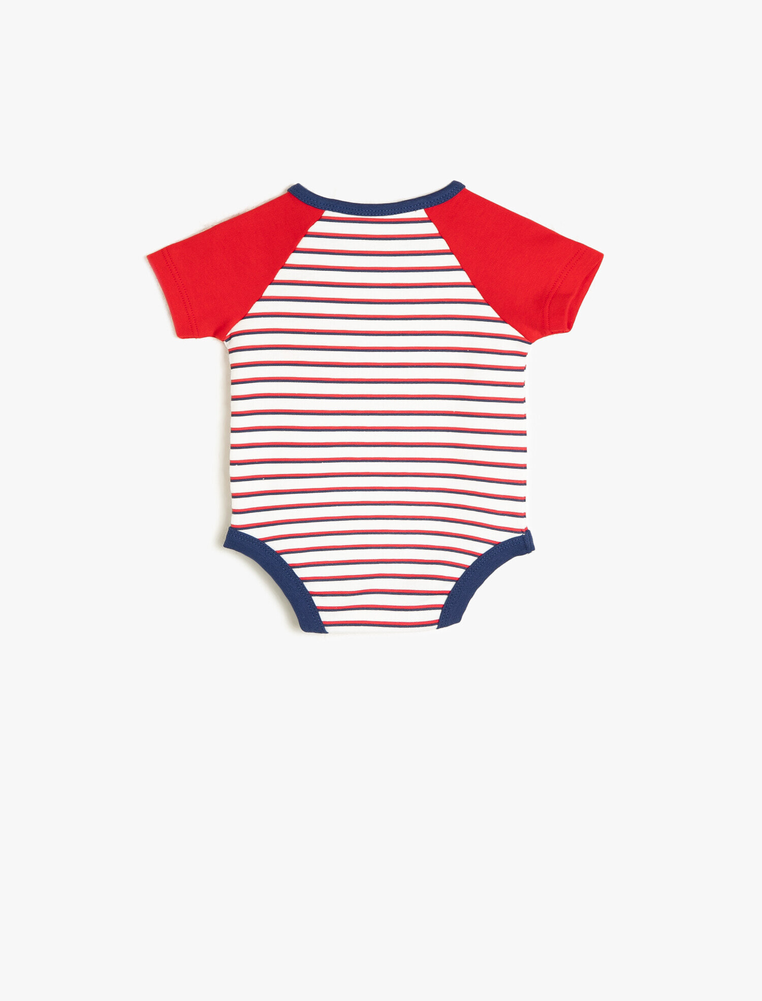  Erkek Bebek Baskılı Çıtçıtlı Body