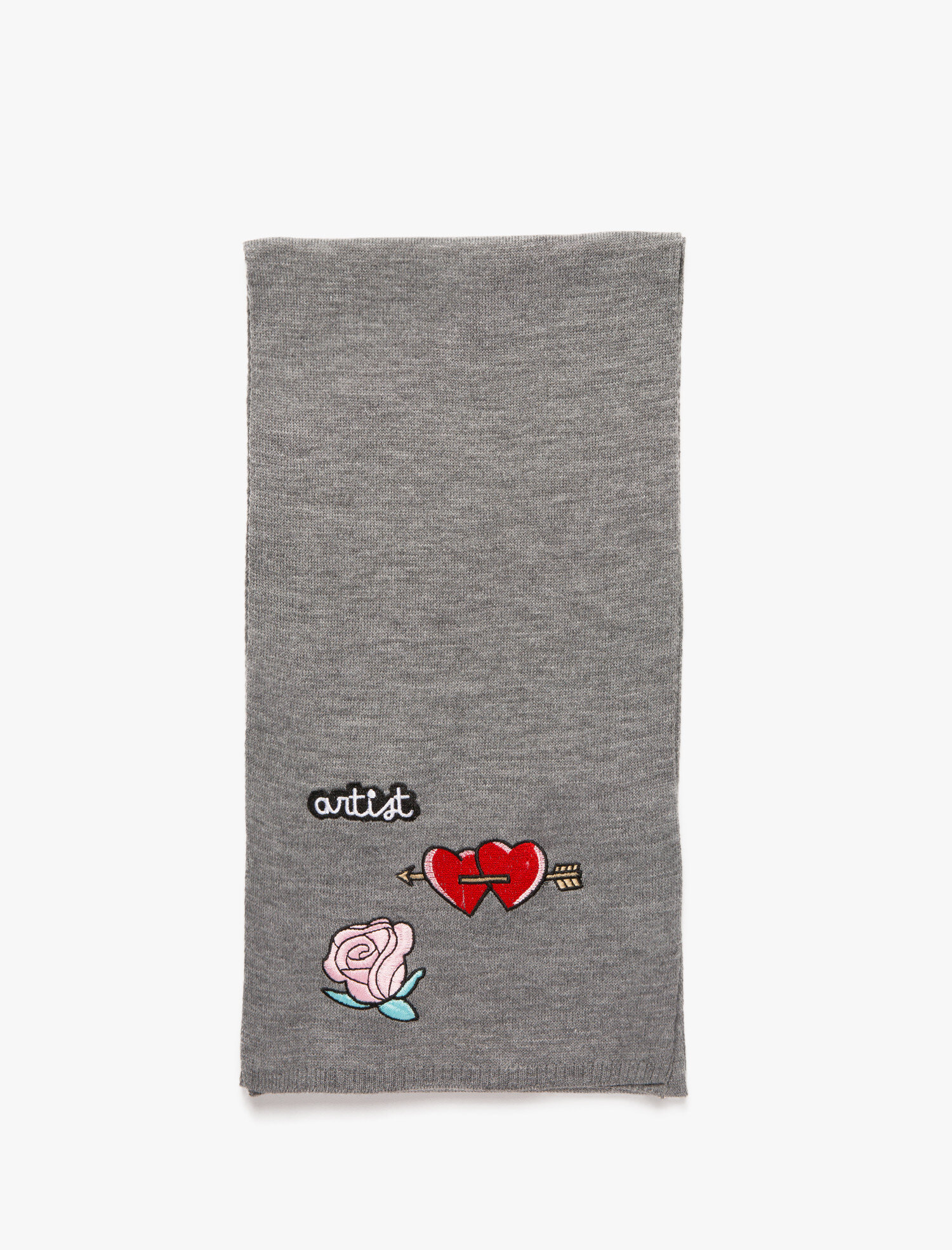  Kadın İşlemeli Atkı