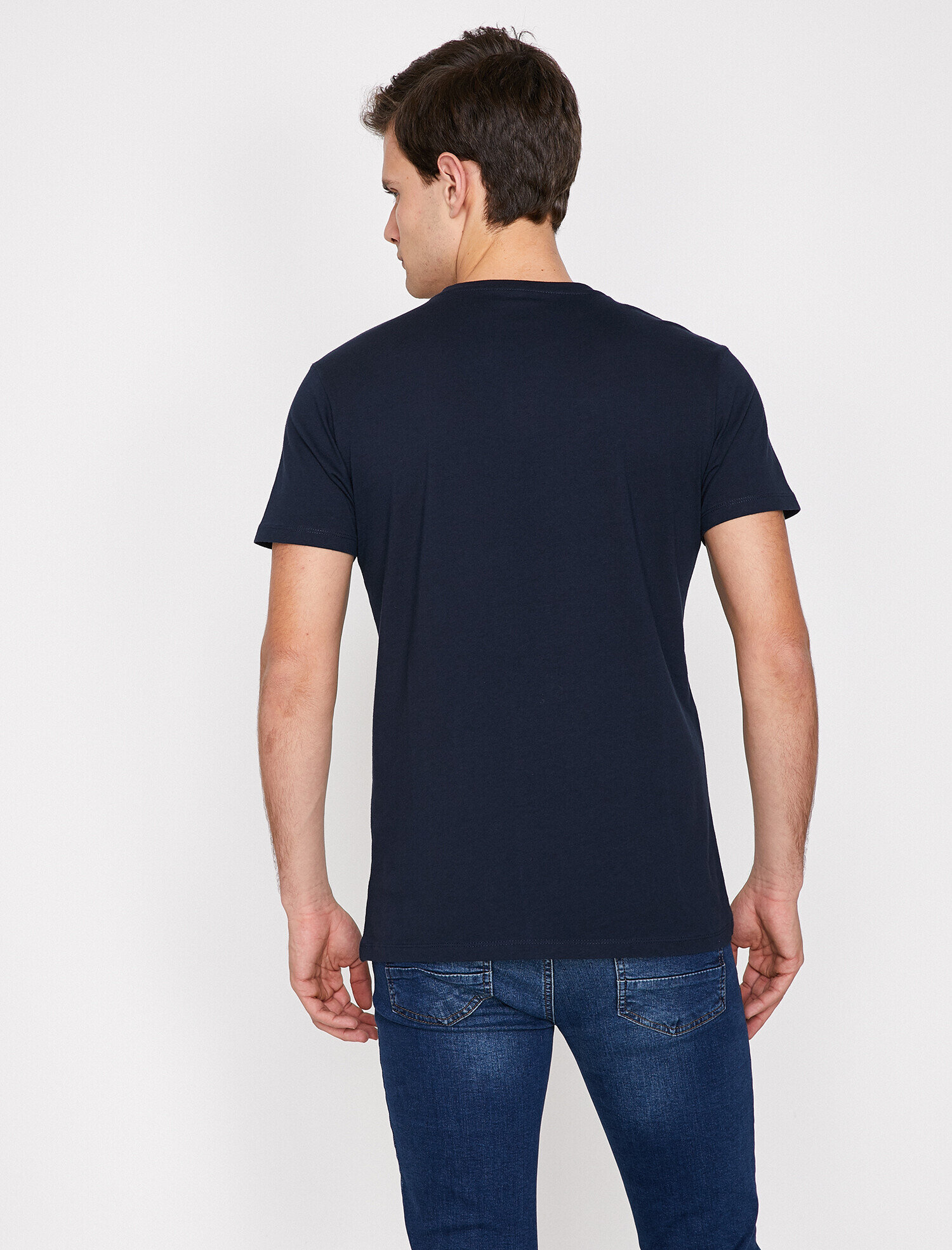   Bisiklet Yaka Tişört