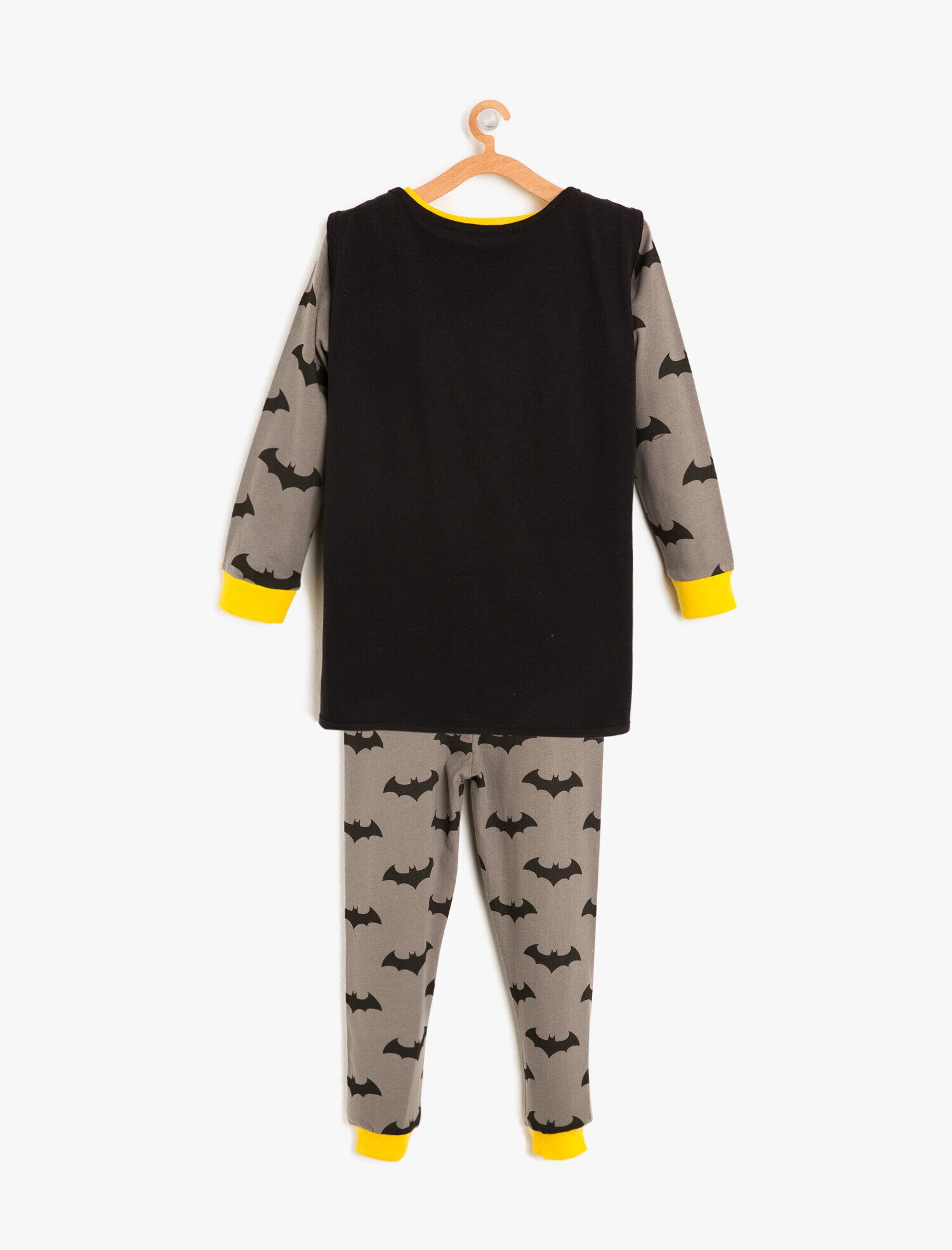  Erkek Çocuk Batman Baskılı Pijama