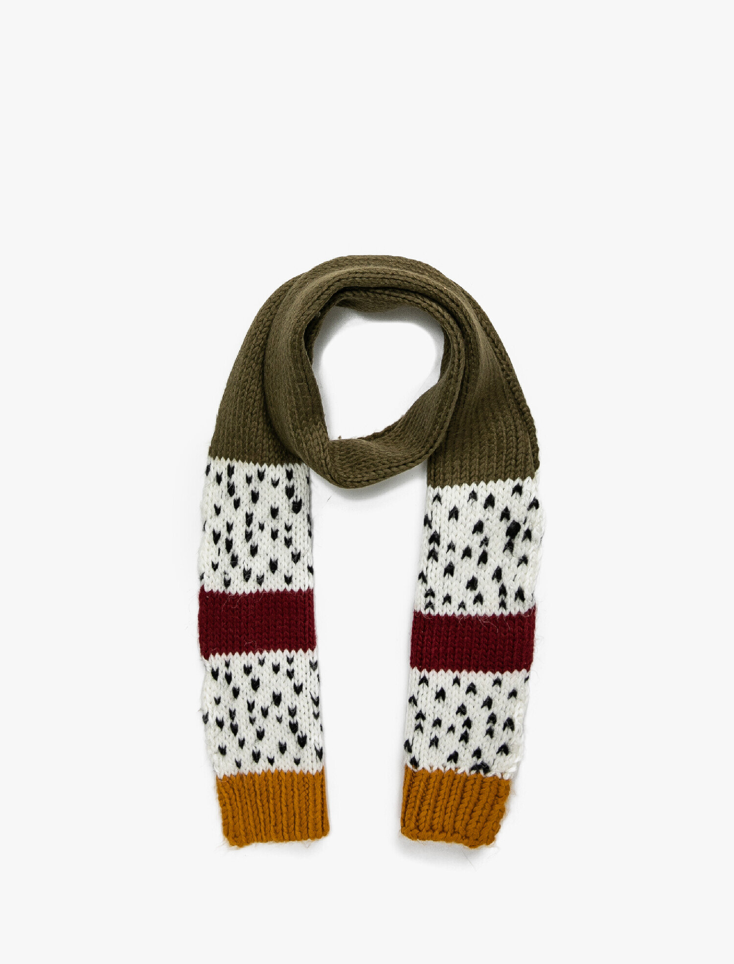  Erkek Çocuk Desenli Atkı Seti