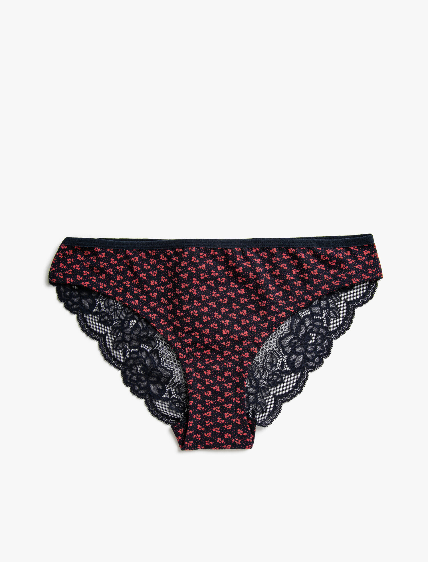   Pamuklu Puantiye Desenli Brazilian Külot