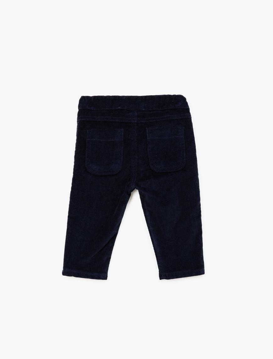  Erkek Bebek Pamuklu Harem Fit Pantolon