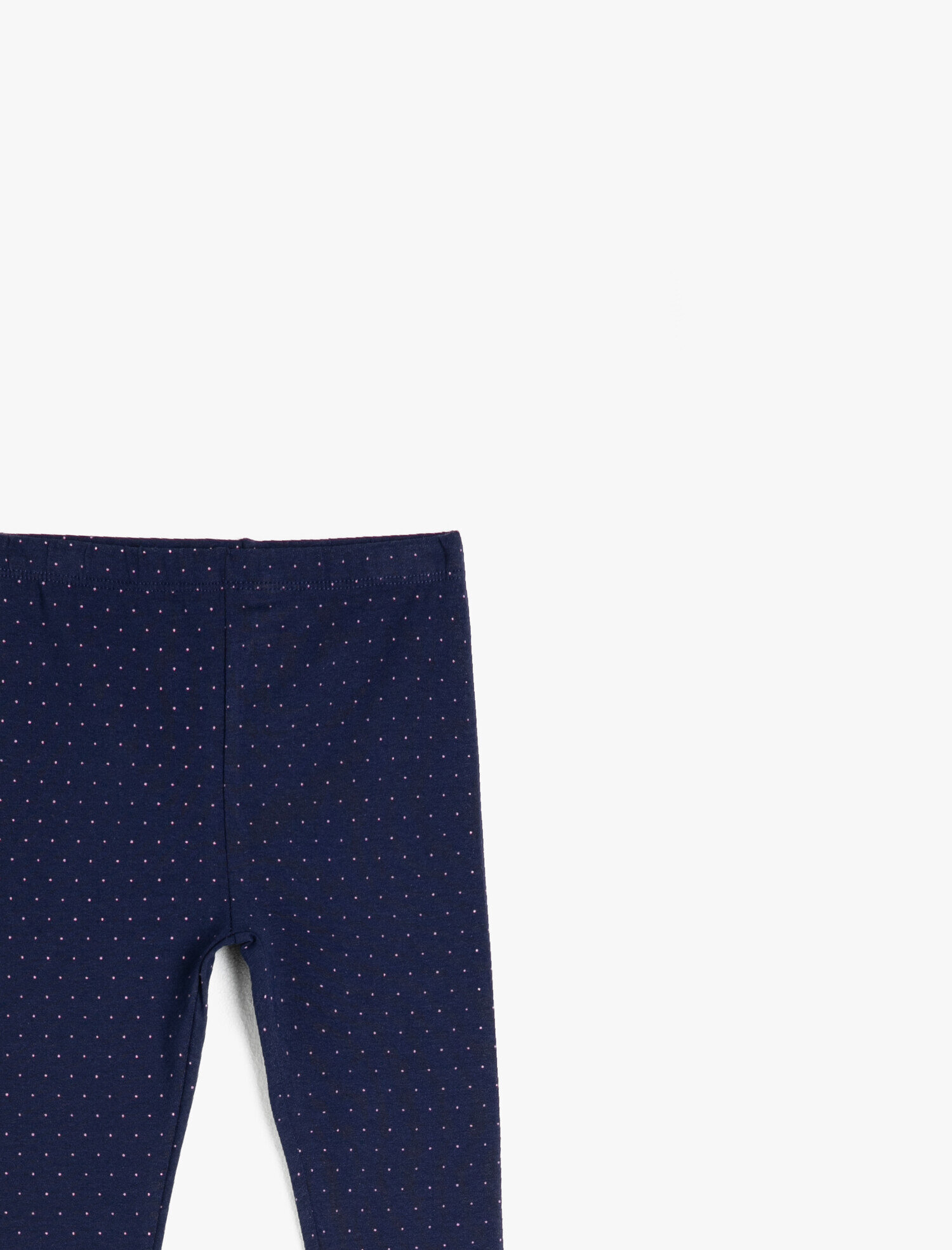  Kız Bebek Normal Bel Puantiyeli Tayt