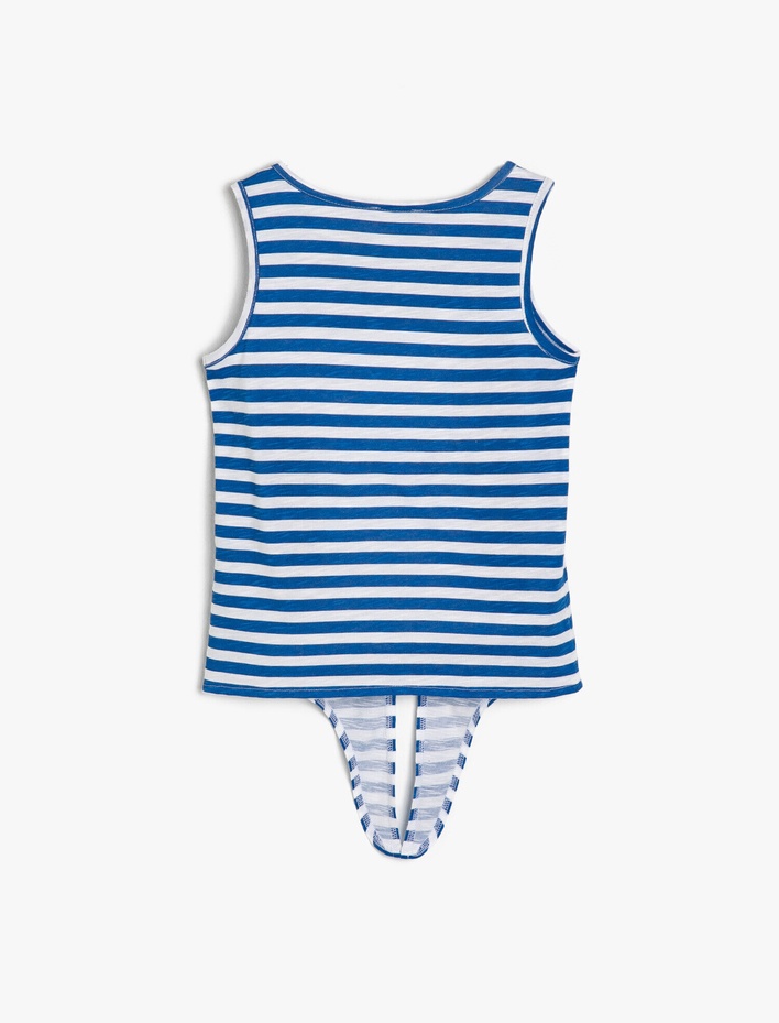 Kız Çocuk Çizgili Atlet