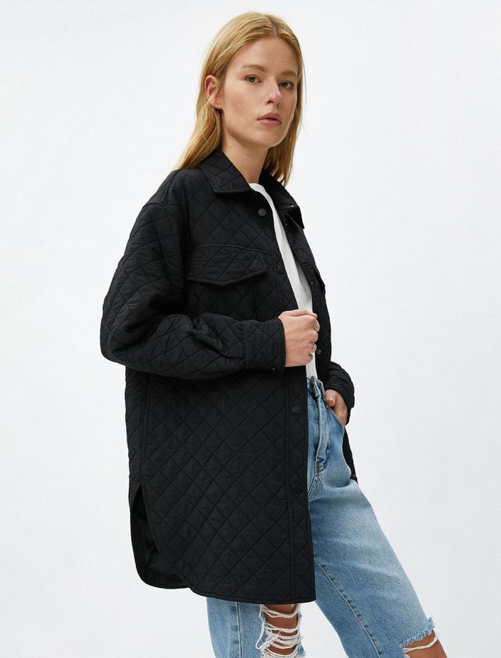  Kapitoneli Cepli Ceket