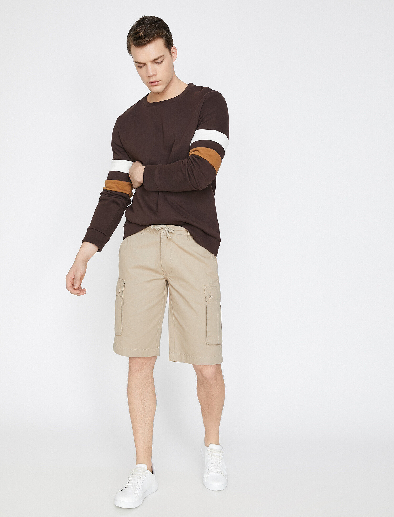   Cep Detaylı Kargo Şort