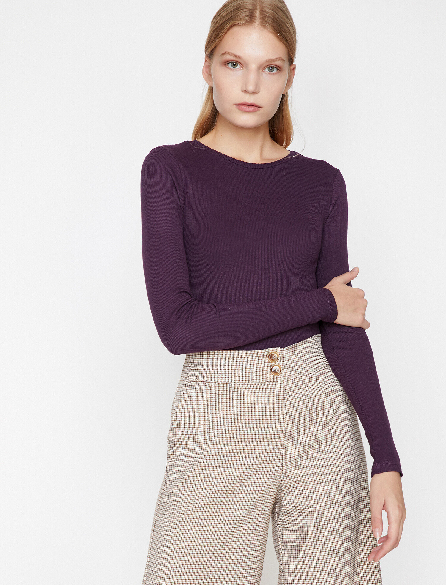   Bisiklet Yaka Tişört