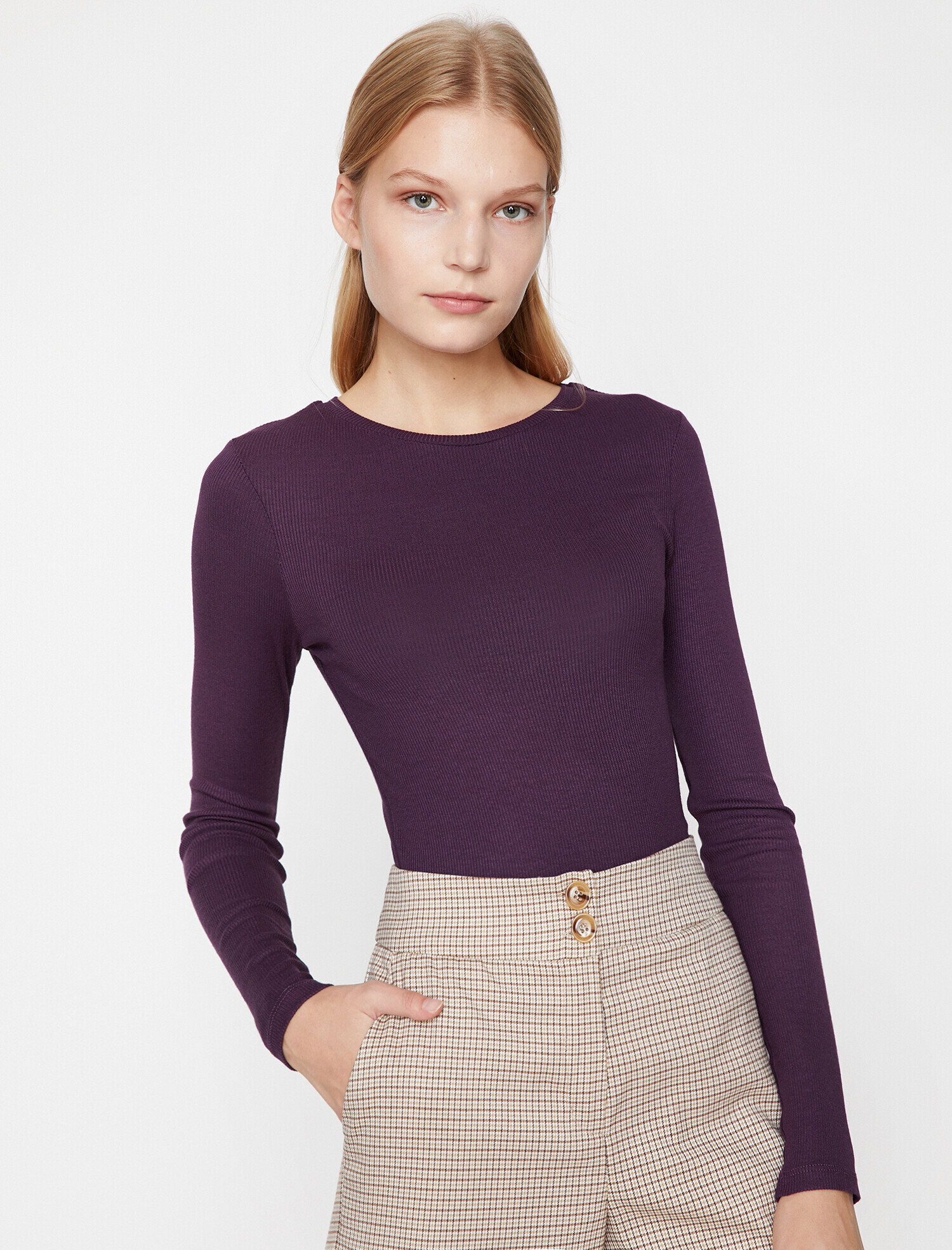   Bisiklet Yaka Tişört