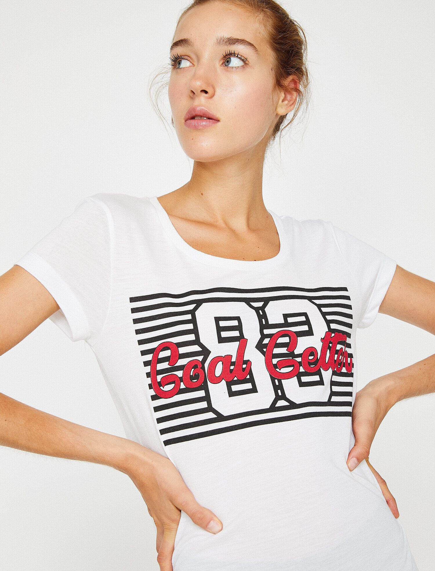   Yazılı Baskılı T-Shirt