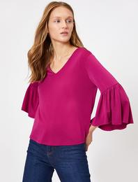 Kol Detaylı Tişört