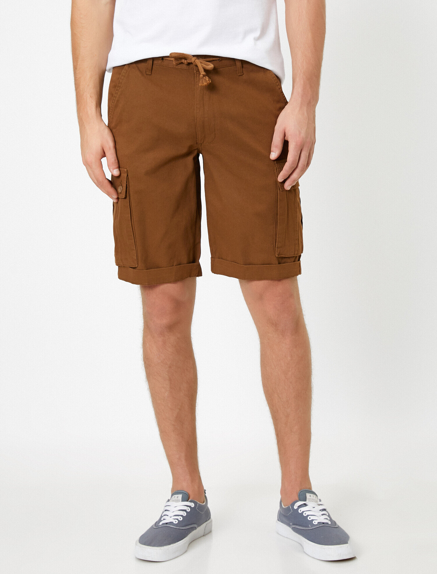   Cep Detaylı Kargo Şort