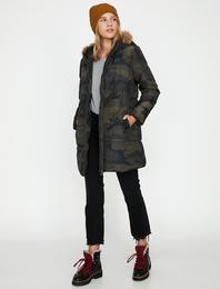 Kamuflaj Desenli Kaban