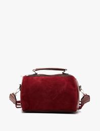 Deri Görünümlü Omuz Çantası