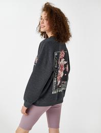 Baskılı Sweatshirt