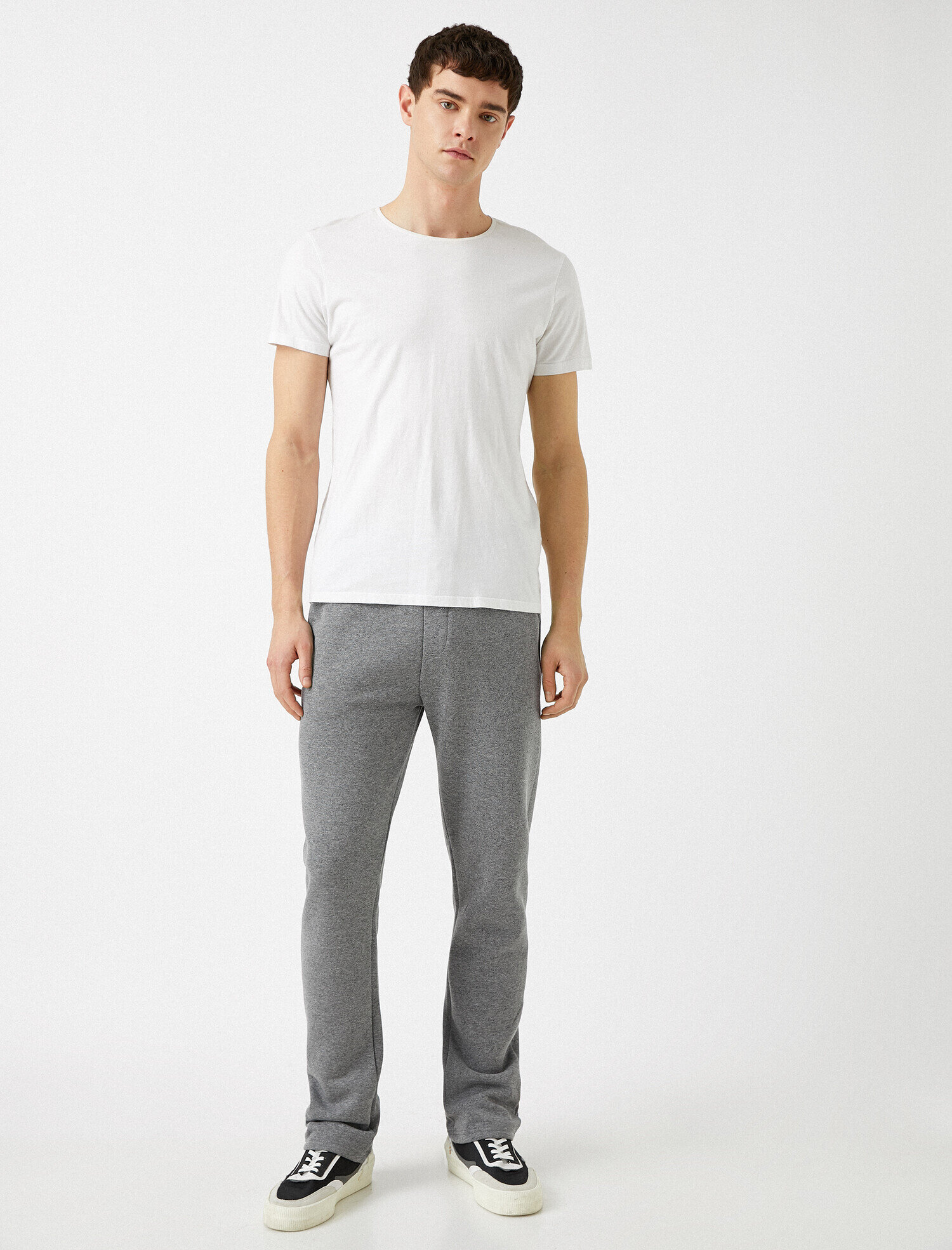   Beli Bağcıklı Cepli Eşofman Altı