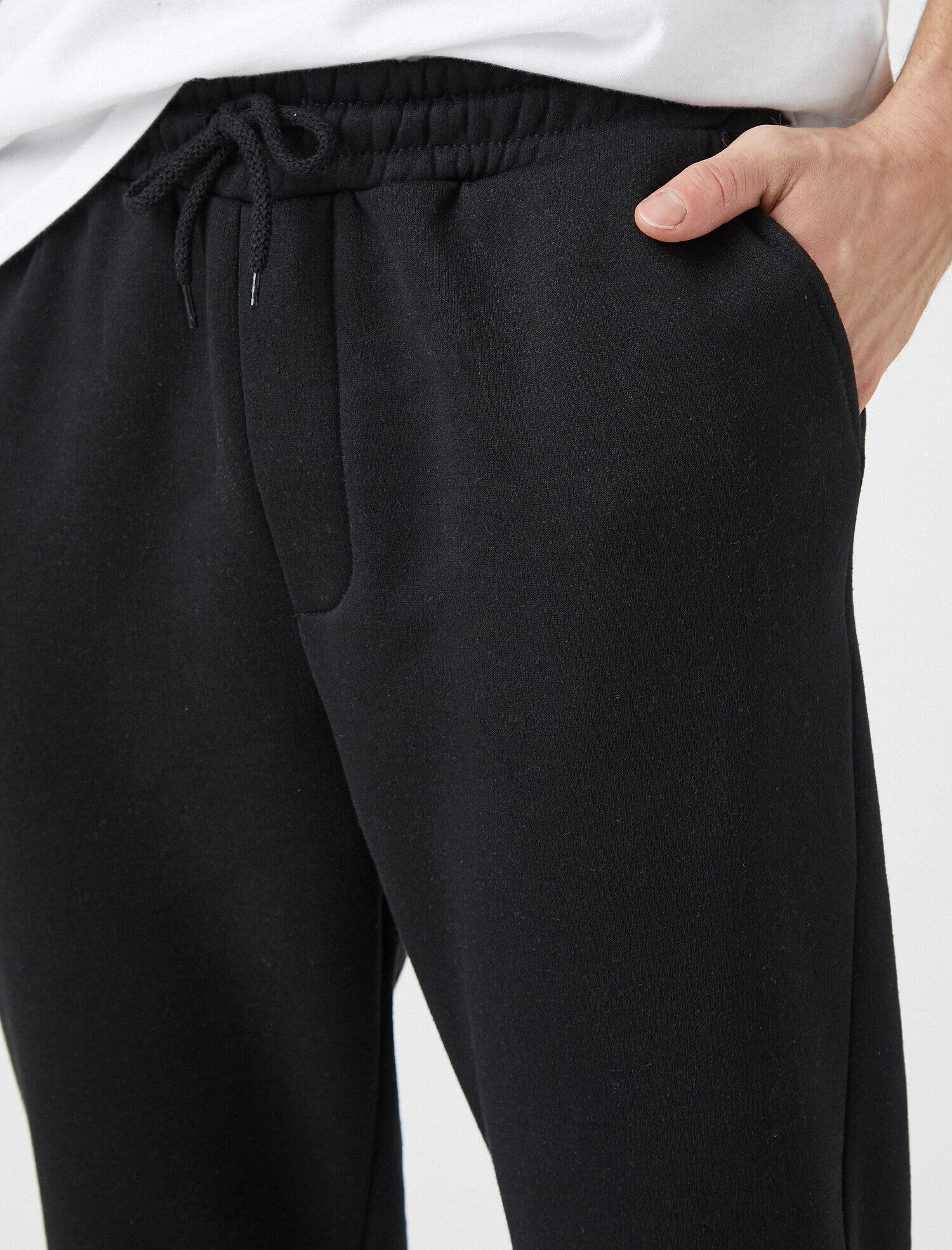   Beli Bağlamalı Cepli Basic Eşofman Altı