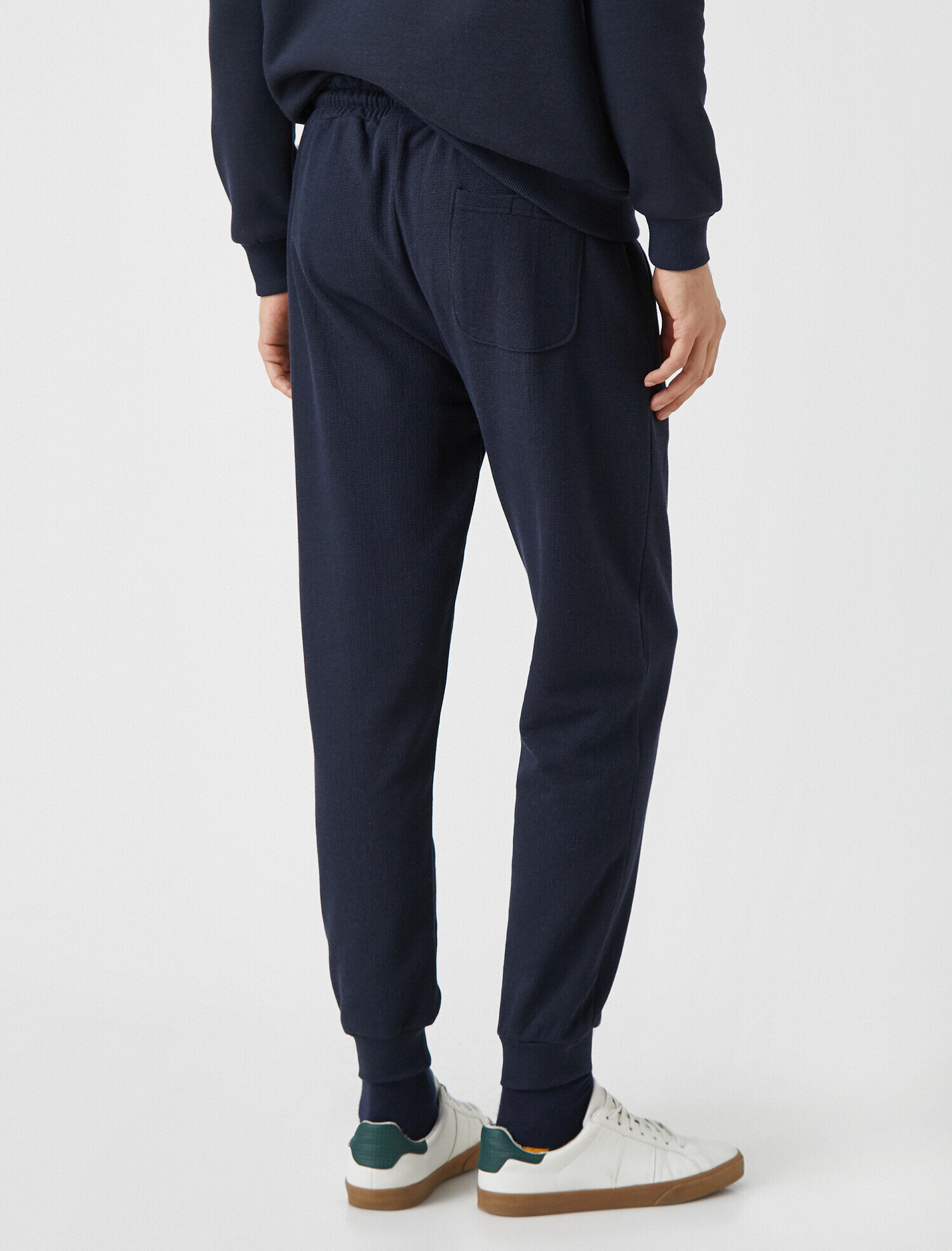   Beli Bağlamalı Basic Pamuklu Jogger Eşofman Altı