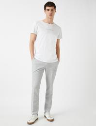 Slim Fit Pantolon Cepli