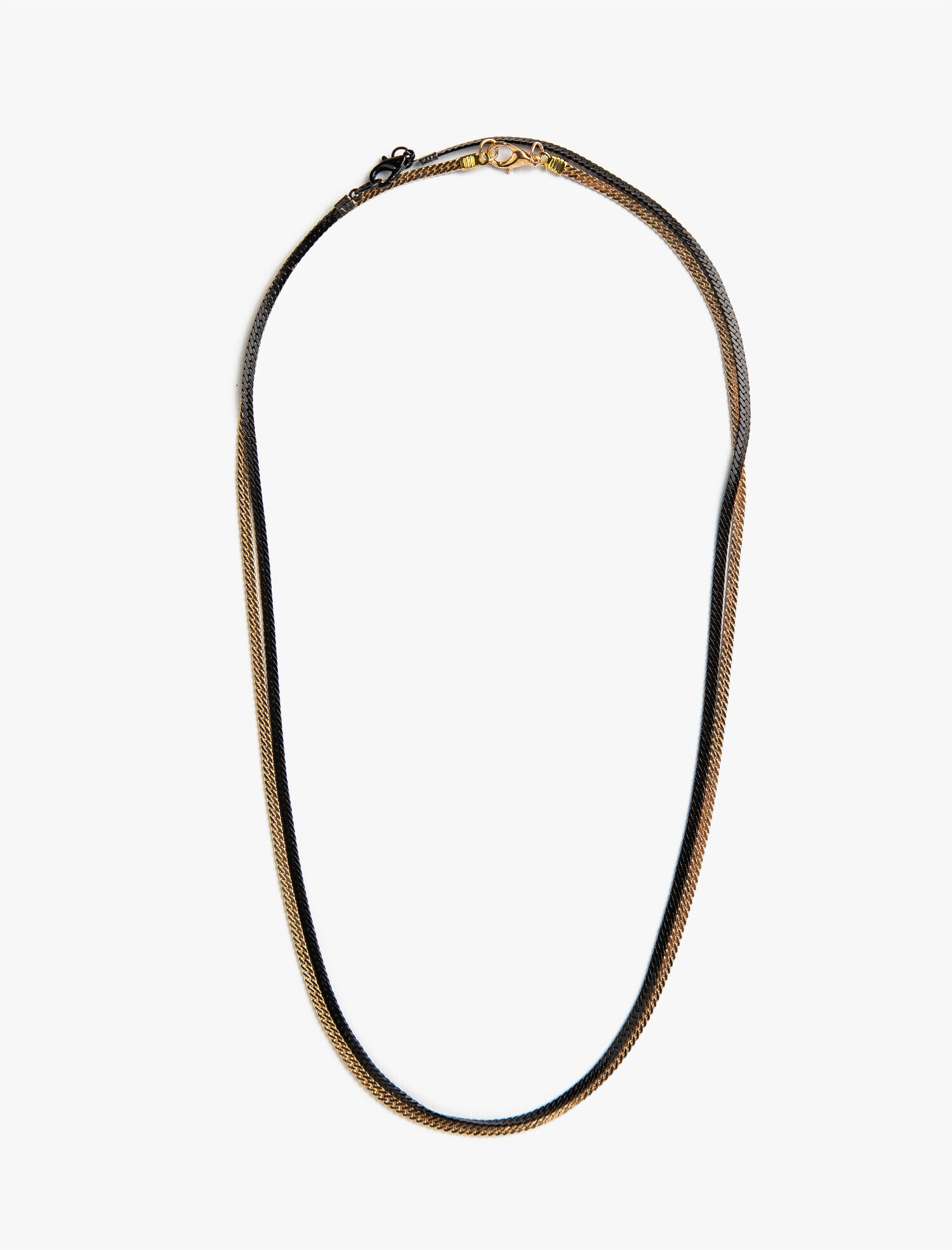  Erkek Zincir Kolye 2 Parça