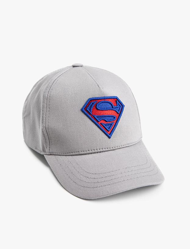 Erkek Çocuk Superman Kep Şapka Lisanslı