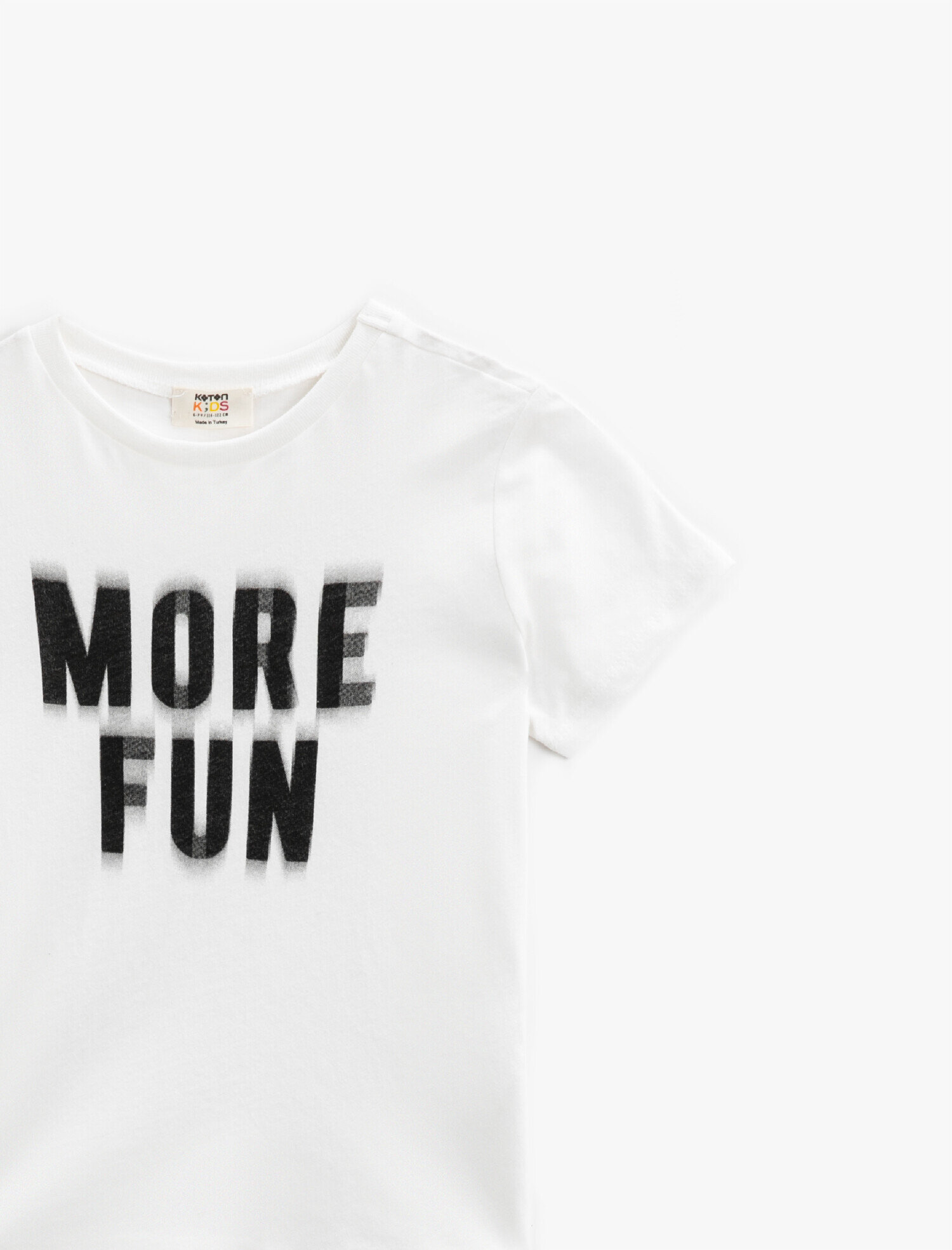  Erkek Çocuk Yazılı Tişört Kısa Kollu Pamuklu Bisiklet Yaka