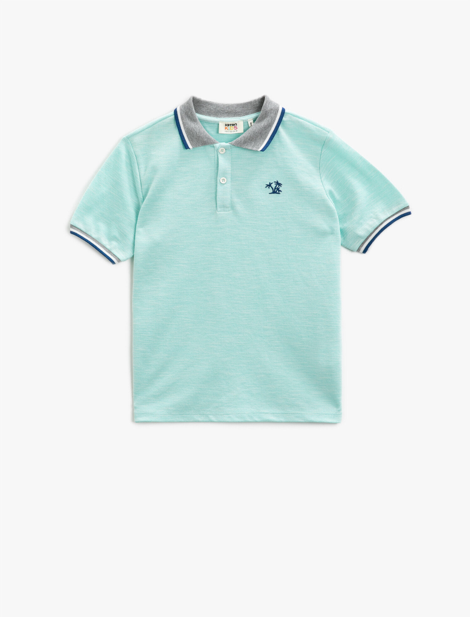  Erkek Çocuk Polo Yaka Tişört Pamuklu