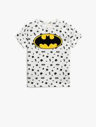 Batman Tişört Baskılı Lisanslı Pamuklu