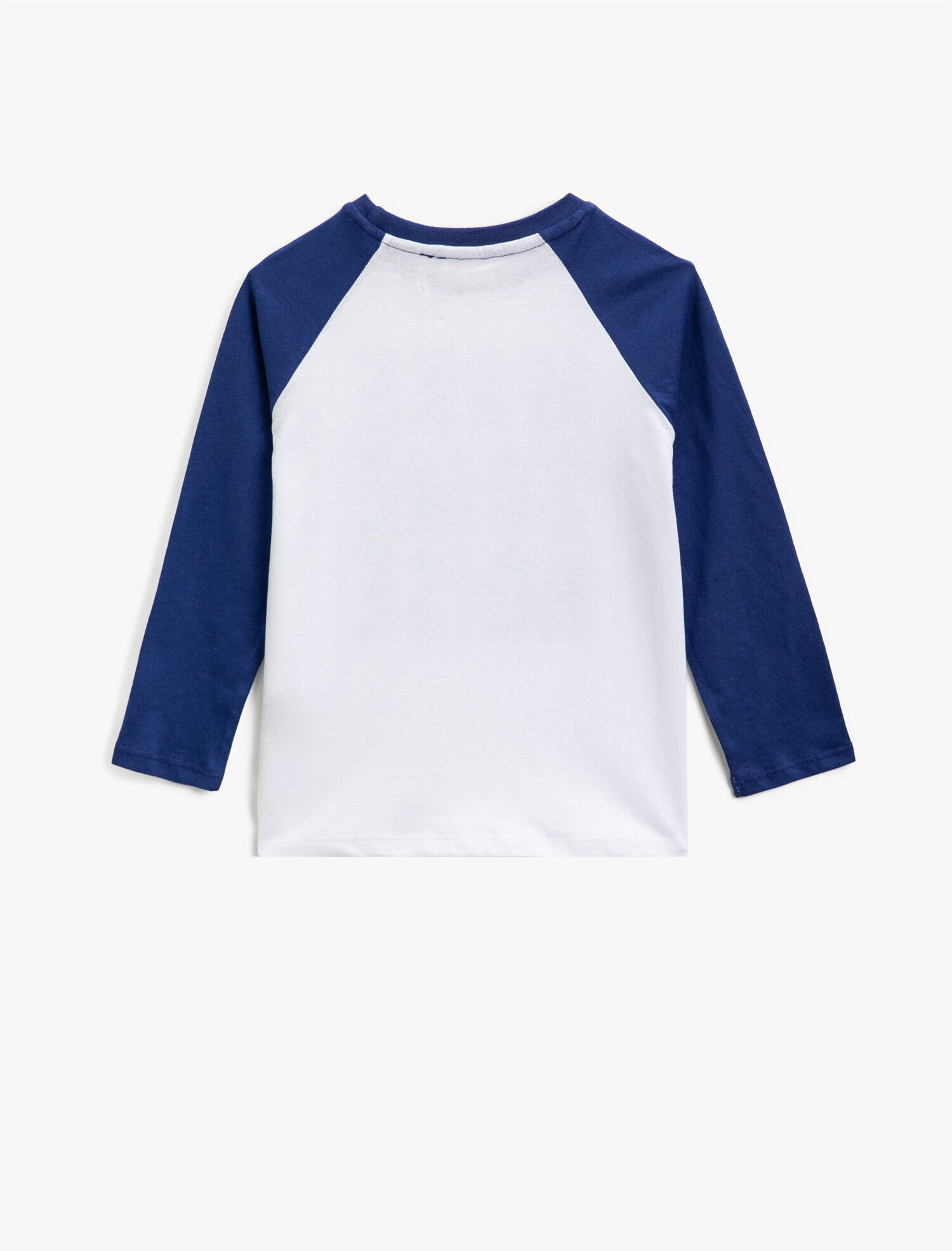  Erkek Çocuk Yazılı Baskılı Tişört Pamuklu Uzun Kollu